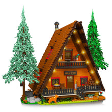 Lade das Bild in den Galerie-Viewer, Mould King 16053 - Cabin in the Wood mit Licht- Neu - 3398 Teile - OVP
