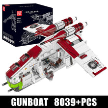 Lade das Bild in den Galerie-Viewer, Mould King 21066 - Republic Gunboat LAAT - Neu - 8039 Teile - OVP
