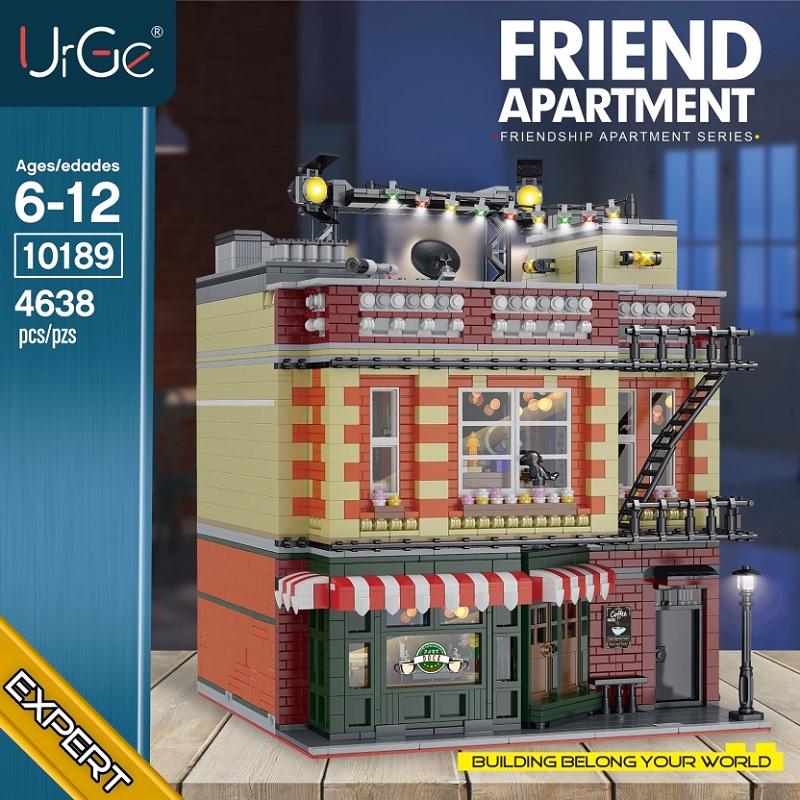 UrGe 10189 - The Friends Appartment - Neu - 4638 Teile - OVP