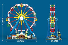 Lade das Bild in den Galerie-Viewer, Mould King 11006 - Ferris Wheel mit Lichtset und Motor freeshipping - Happybausteine
