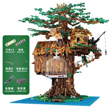 Lade das Bild in den Galerie-Viewer, Mould King 16033 - Treehouse mit Beleuchtung - Neu - 3958 -Teile - OVP
