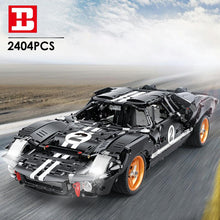 Lade das Bild in den Galerie-Viewer, Xinyu YC-QC010 Ford GT40 MK I 1967 inkl. Motor und RC - Neu - 2404 Teile - OVP
