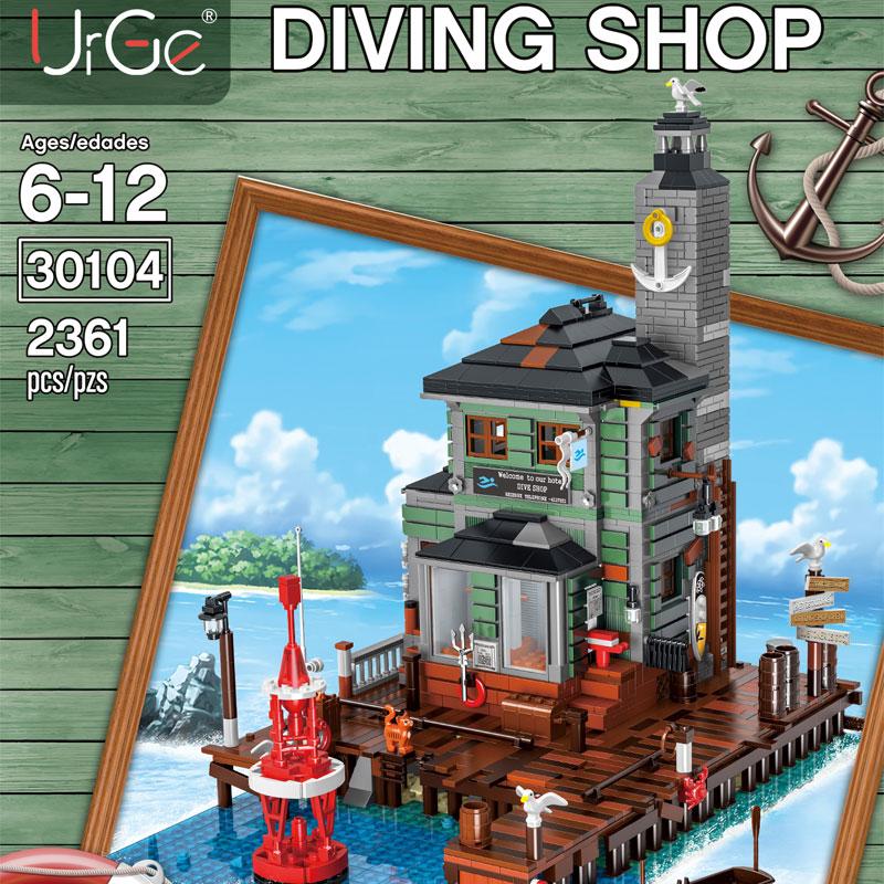 UrGe 30104 - Diving Shop - Neu - 2361 Teile - OVP