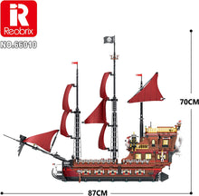Lade das Bild in den Galerie-Viewer, Reobrix 66010 -  Piratenschiff Pirate Revenge - Neu - 3066 Teile - OVP
