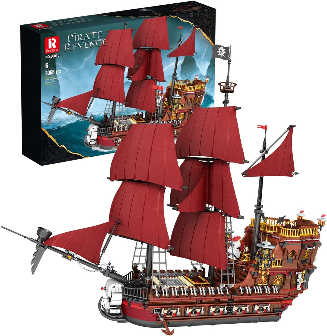 Reobrix 66010 -  Piratenschiff Pirate Revenge - Neu - 3066 Teile - OVP