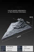 Lade das Bild in den Galerie-Viewer, Mould King 13135 - ISD Monarch Imperial Star Destroyer - Neu - 11885 Teile - OVP
